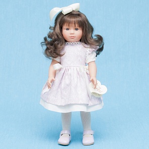 Кукла Нелли в бело-розовом платье, 43 см. (Asi, 253110)